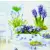 Serwetka do decoupage niebieskie kwiaty 33x33 Ambiente Unikat