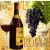 Serwetka do decoupage wino, winogrono 33x33 Ambiente Unikat