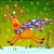 Serwetka do decoupage pingwin i renifer 33x33 DAISY