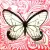 Serwetka do decoupage duży biały motyl 33x33 EASY LIFE Unikat
