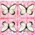 Serwetka do decoupage duży biały motyl 33x33 EASY LIFE Unikat