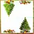 Serwetka do decoupage ubrana choinka z prezentami 33x33 HANKE Unikat