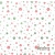 Serwetka do decoupage czerwone i zielone śnieżynki 33x33 HOME Unikat