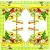 Serwetka do decoupage Mikołaj z choinką na rowerze 33x33 HOME Unikat