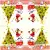 Serwetka do decoupage dziewczynka i choinka 33x33 HOME Unikat