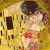 Serwetka do decoupage Pocałunek Gustawa Klimta, 33x33cm. Unikat
