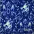 Serwetka do decoupage niebieskie kwiaty i ornamenty 33x33 IHR Unikat
