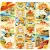Serwetka do decoupage owoce morza 33x33 IHR Unikat