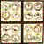 Serwetka do decoupage ptaszki w wiankach  33x33 IHR Unikat