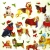 Serwetka do decoupage pieski w ubrankach 33x33 IHR