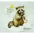 Serwetka do decoupage szop pracz  25x25 IHR Unikat