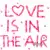 Serwetka do decoupage LOVE IS IN THE AIR 33x33 IKEA Unikat