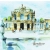 Serwetka do decoupage zabytki miasta  Drezna 33x33 MAKI