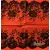 Serwetka do decoupage czarna koronka na czerwonym tle 33x33 MAKI Unikat