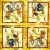 Serwetka do decoupage kucharz ma rowerze 33x33 MAKI Unikat