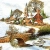 Serwetka do decoupage kamienny mostek 33x33 MAKI