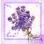 Serwetka do decoupage lawendowy bukiet 33x33 MAKI