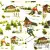 Serwetka do decoupage narciarze w górach w stylu retro 33x33 MAKI Unikat