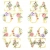 Serwetka do decoupage napis LOVE 33x33 PAW