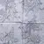 Serwetka do decoupage srebrna tapeta z motywem kwiatowym 33x33 PAW Unikat