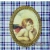 Serwetka do decoupage aniołki Rafaela Santi w ramkach 25x25 PPD Unikat
