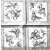 Serwetka do decoupage cherubinki, amorki  w ramce 25x25 PPD Unikat