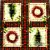 Serwetka do decoupage zielona choinka i czerwony wianek 33x33 PPD Unikat