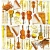 Serwetka do decoupage instrumenty muzyczne 25x25 PPD