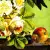 Serwetka do decoupage bukiet kwiatów i owoce 25x25 PPD Unikat