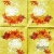 Serwetka do decoupage kwiaty w wazonie 25x25 PPD Unikat