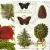 Serwetka do decoupage flora i fauna świąt 33x33 PPD Unikat