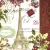 Serwetka do decoupage Paryż, wieża Eiffla, vintage 25x25 PPD Unikat