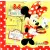 Serwetka do decoupage myszka Minnie w cukierni 33x33 PROCOS Unikat