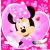 Serwetka do decoupage myszka Minnie w sercu 33x33 PROCOS Unikat