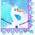 Serwetka do decoupage Kraina Lodu, Frozen, bałwanek Olaf, Elza, Anna 33x33 PROCOS