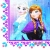 Serwetka do decoupage Kraina Lodu, Frozen, bałwanek Olaf, Elza, Anna 33x33 PROCOS