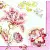 Serwetka do decoupage czerwone malowane kwiaty 33x33 R2S Unikat