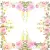 Serwetka do decoupage róże pastelowe 33x33 TETEaTETE