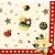 Serwetka do decoupage świąteczne drobiazgi 33x33 VILLEROY Unikat