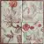 Serwetka do decoupage motywy roślinne czerwone i różowe 25x25 ZARA HOME Unikat