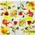 Serwetka do decoupage róża i listy 33x33 IHR Unikat