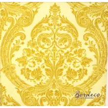Serwetka do decoupage ornament złoty wzór 33x33 IHR Unikat
