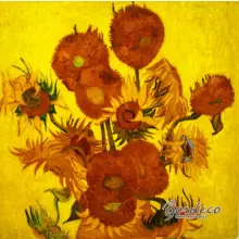 Serwetka do decoupage  Słoneczniki van Gogh 33x33 Ambiente Unikat