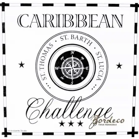 Serwetka do decoupage Caribbean Challenge 33x33 Ambiente Unikat