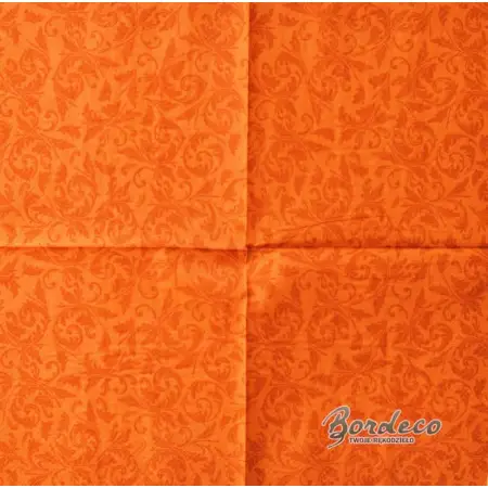 Serwetka decoupage ciemnopomarańczowa tapeta 33x33 HRC Unikat