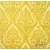 Serwetka do decoupage ornament złoty wzór 33x33 IHR Unikat