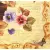 Serwetka do decoupage brazylijskie kolorowe bratki w donicy 33x33 R&F Unikat
